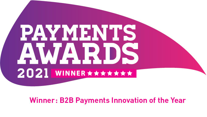 2021 Payment Awards Winner B2B Payments Innovation of the Year 
