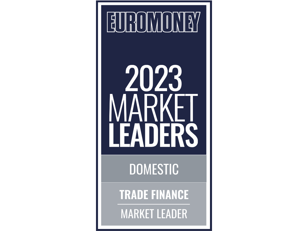 Euromoney 2023 Market Leaders Domestic Trade Finance Market Leader