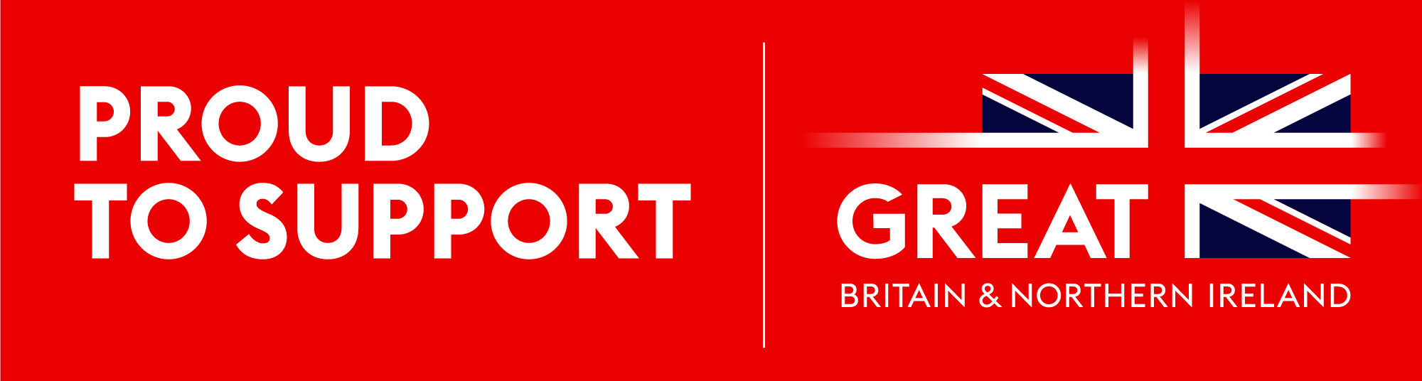 Proud to support Great Britain & Northen Ireland logo