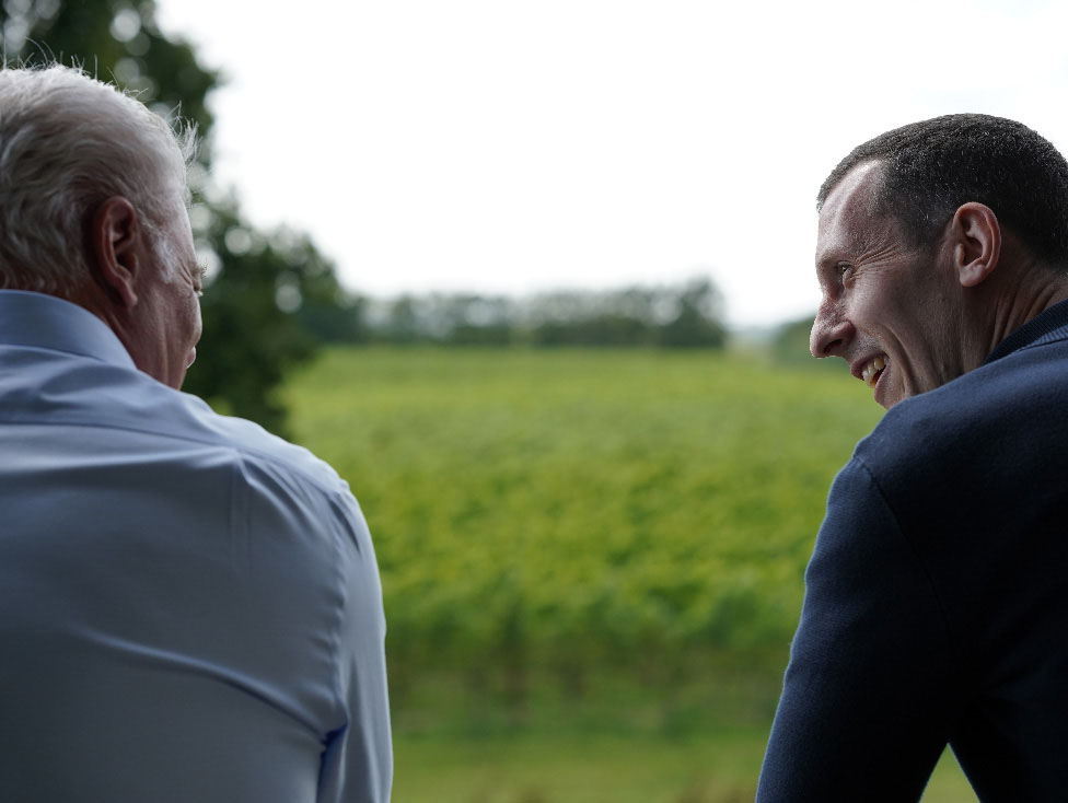 Michael Moriarty and Ben Clarke Michael Moriarty and Ben Clarke