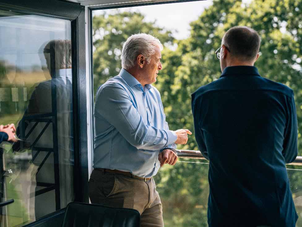 Michael Moriarty and Sion Woodrow Michael Moriarty and Sion Woodrow