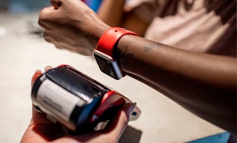 smartwatch contactless smartwatch contactless