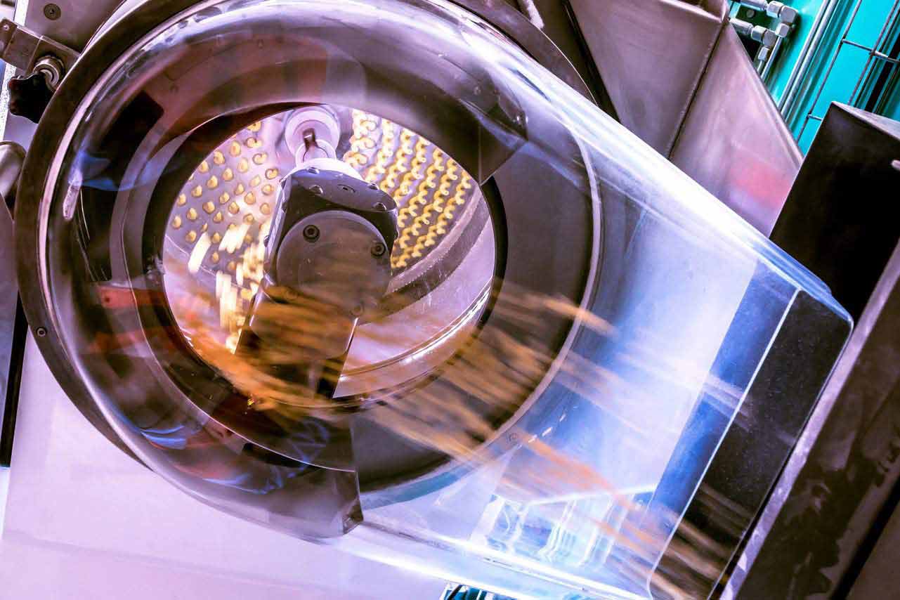 Pasta being made at Pasta Foods factory Pasta being made at Pasta Foods factory