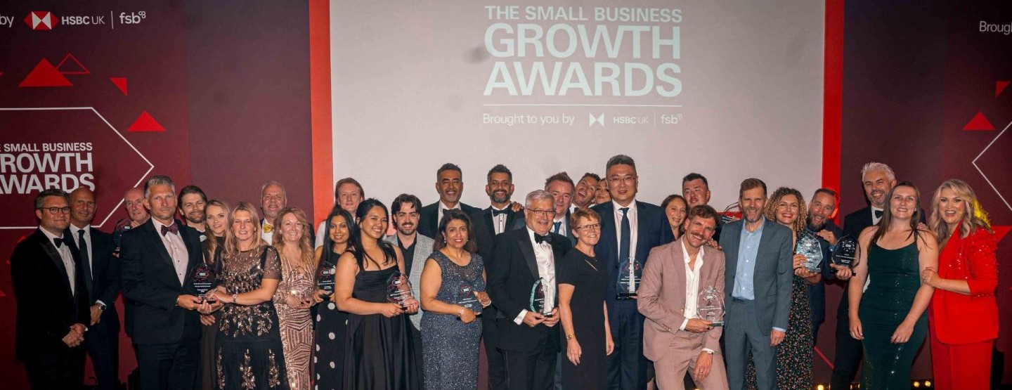 HSBC Small Business Growth Award winners at the National Final at The Savoy