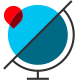 Globe icon