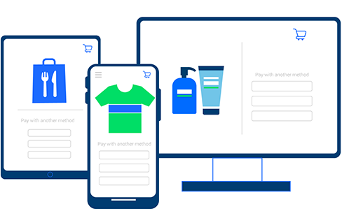Payment complete page on a mobile Payment complete page on a mobile